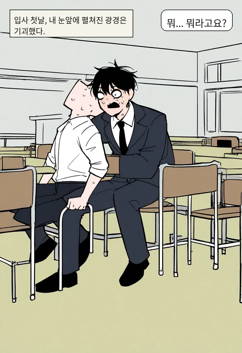 주식회사 대혼돈 1화 1컷