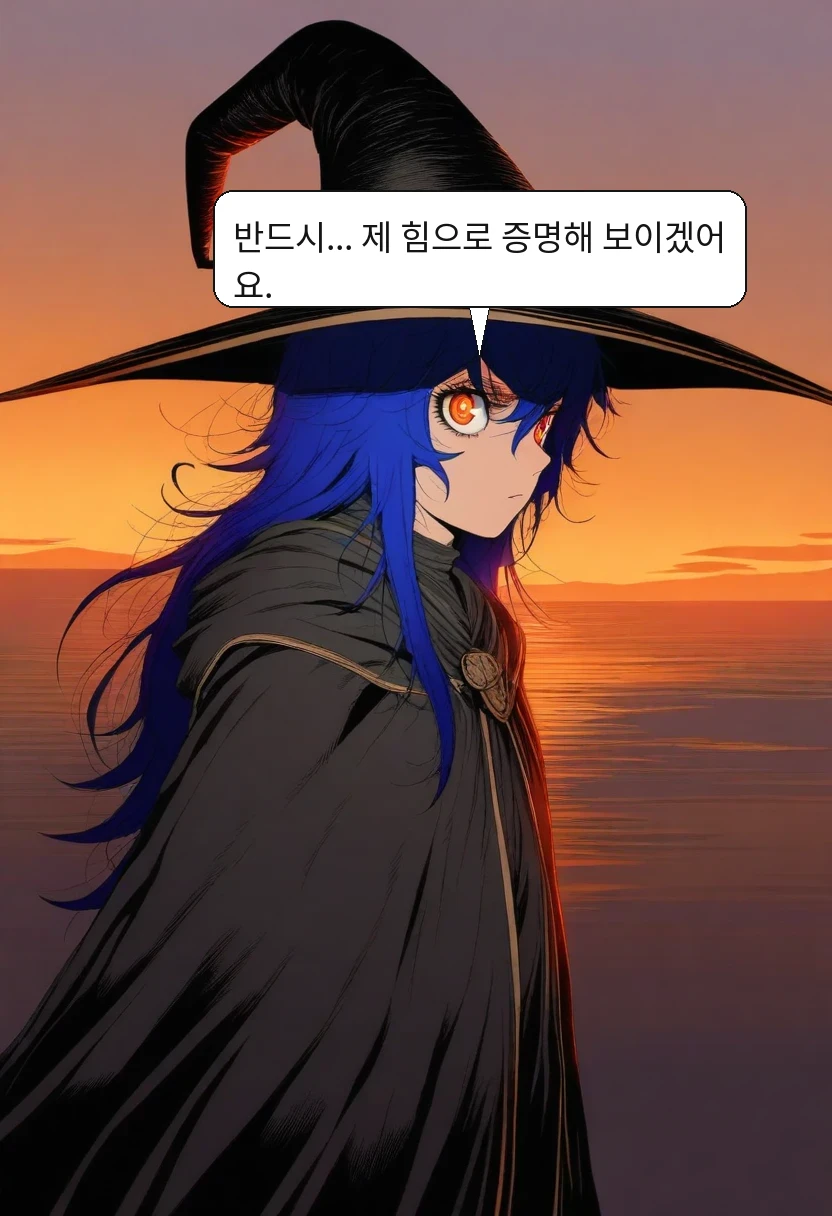 엘리안: 반드시... 제 힘으로 증명해 보이겠어요.