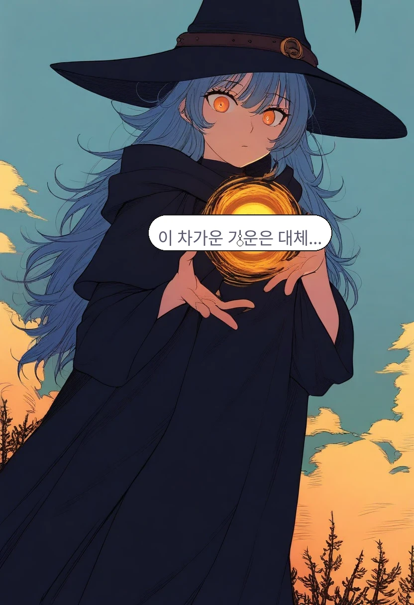 엘리안: 이 차가운 기운은 대체...