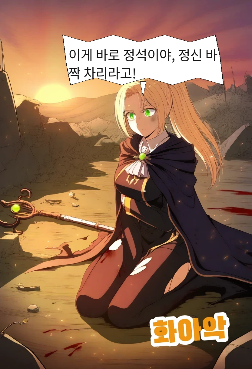리라: 이게 바로 정석이야, 정신 바짝 차리라고!
