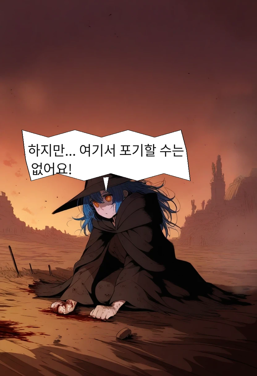 엘리안: 하지만... 여기서 포기할 수는 없어요!