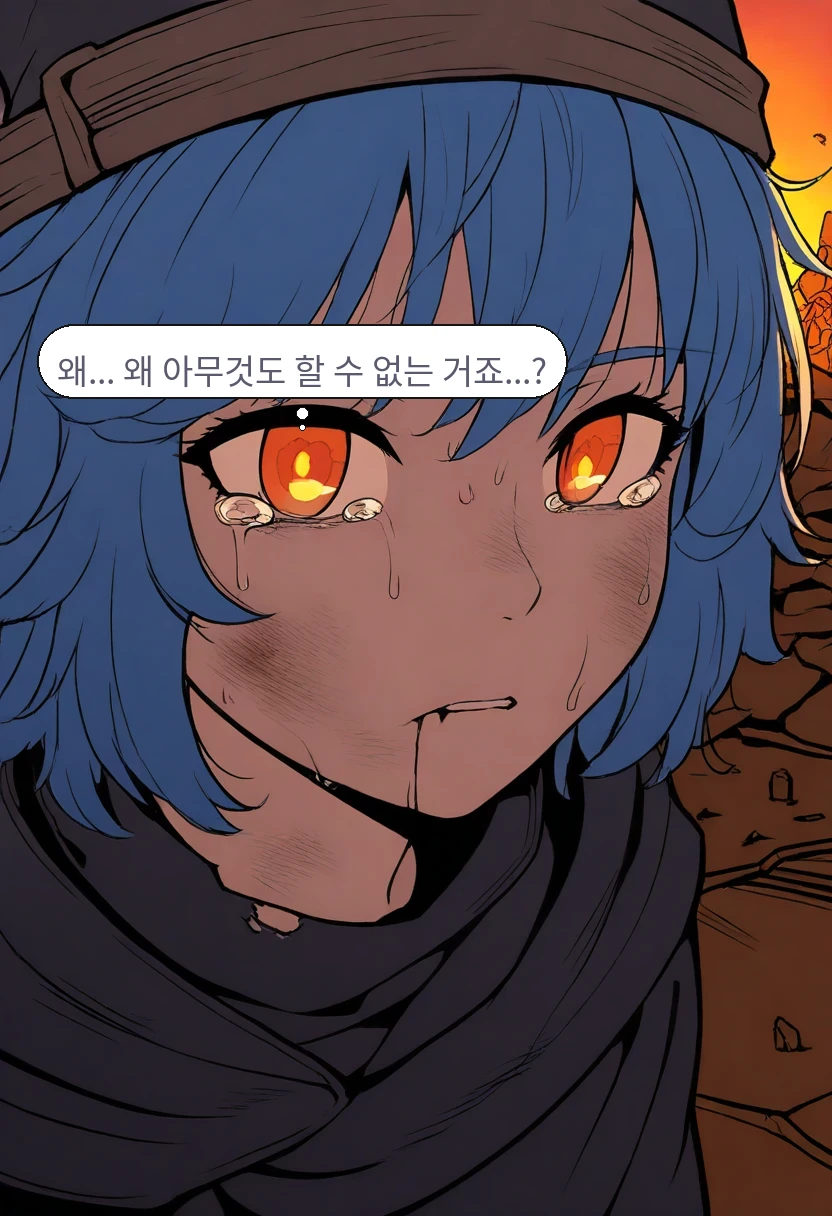 엘리안: 왜... 왜 아무것도 할 수 없는 거죠...?