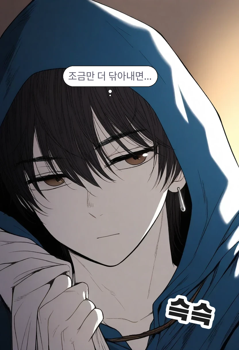 이한: 조금만 더 닦아내면...