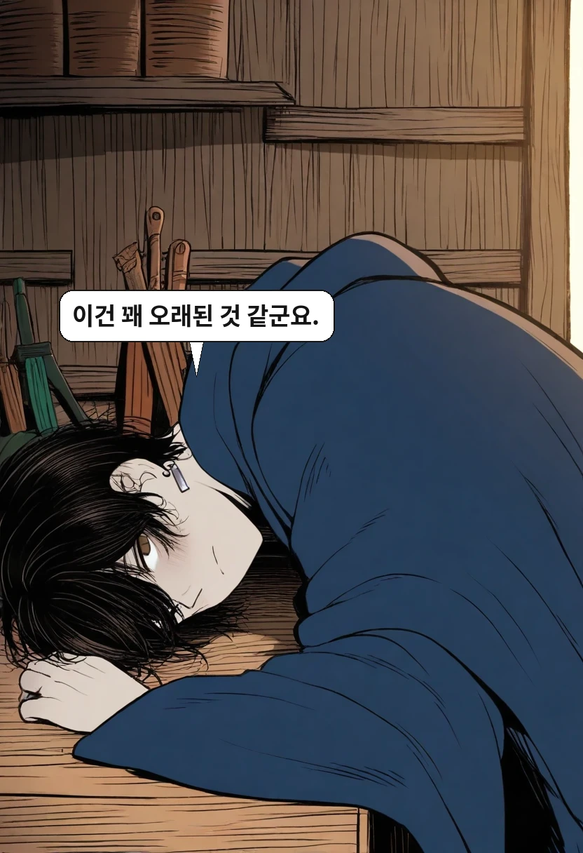 이한: 이건 꽤 오래된 것 같군요.