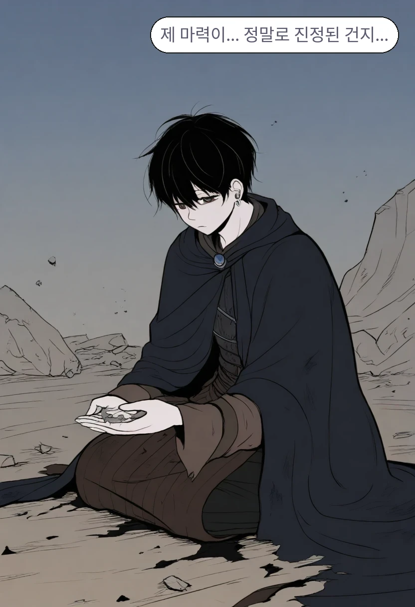 이한: 제 마력이... 정말로 진정된 건지...