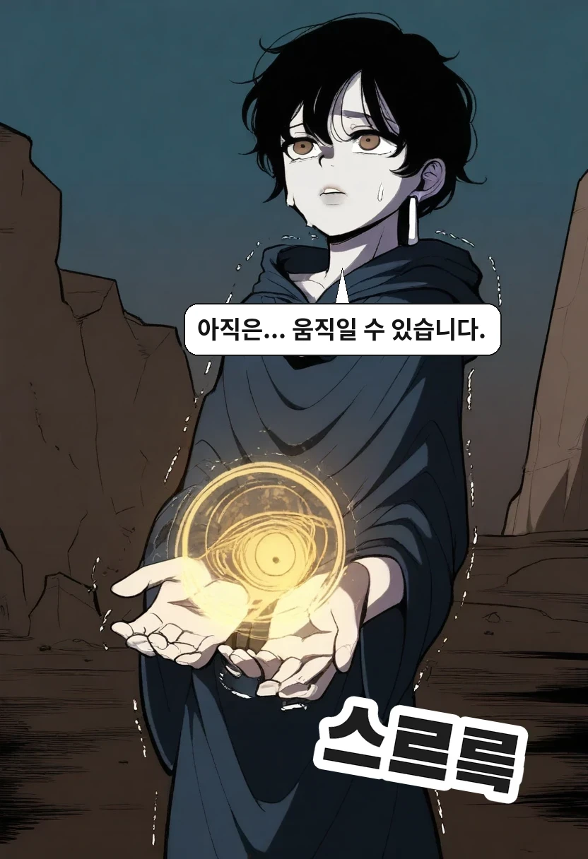 이한: 아직은... 움직일 수 있습니다.