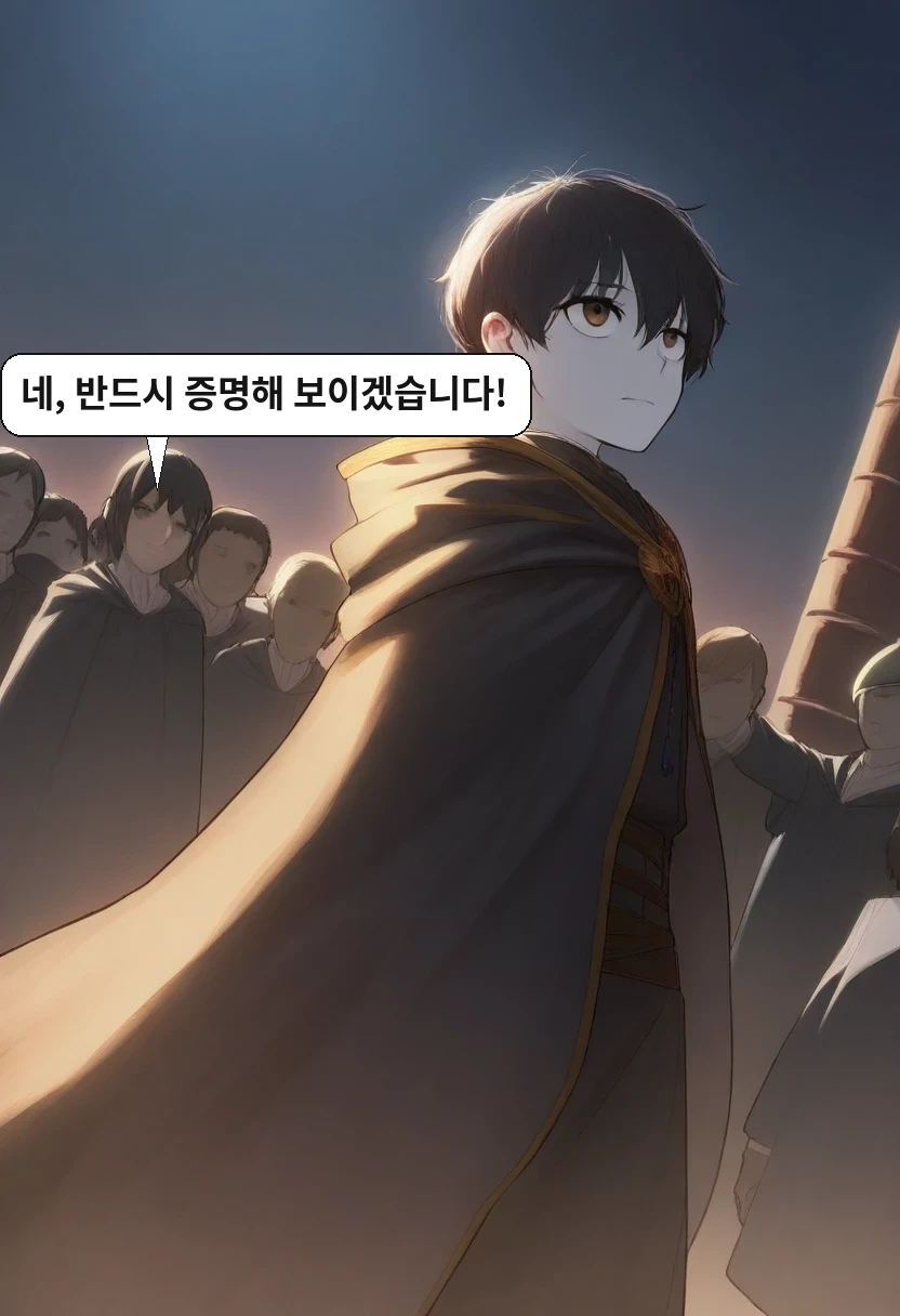 이한: 네, 반드시 증명해 보이겠습니다!