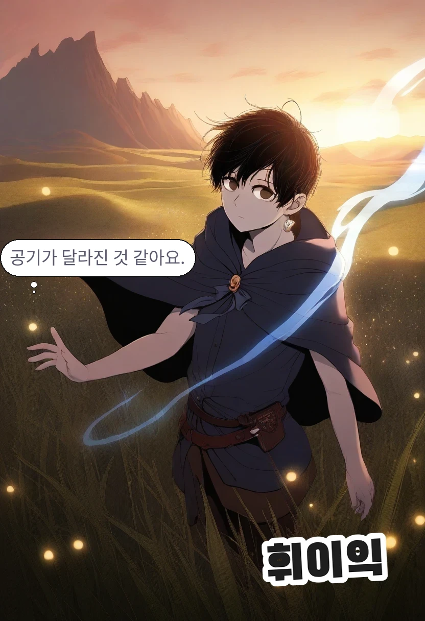 이한: 공기가 달라진 것 같아요.