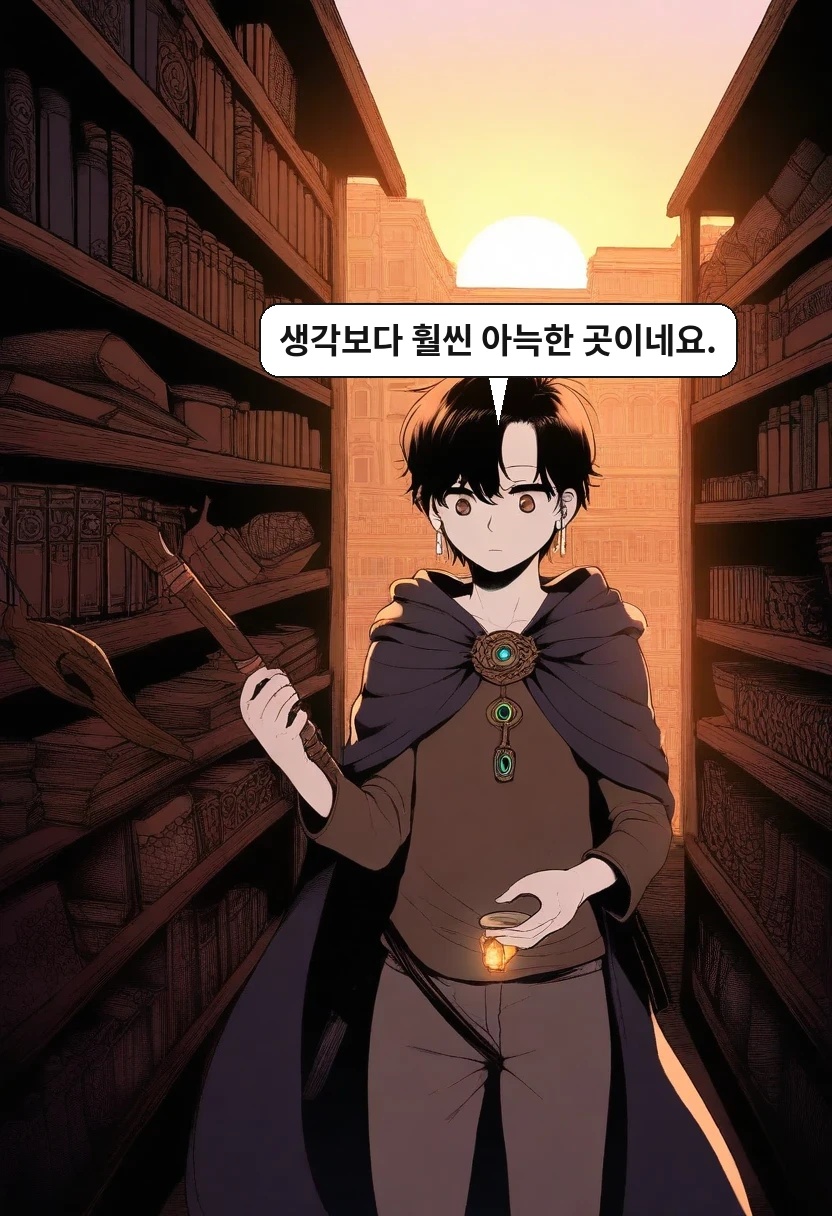이한: 생각보다 훨씬 아늑한 곳이네요.