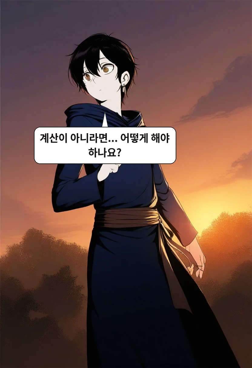 이한: 계산이 아니라면... 어떻게 해야 하나요?