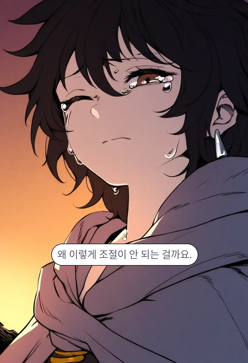 이한: 왜 이렇게 조절이 안 되는 걸까요.