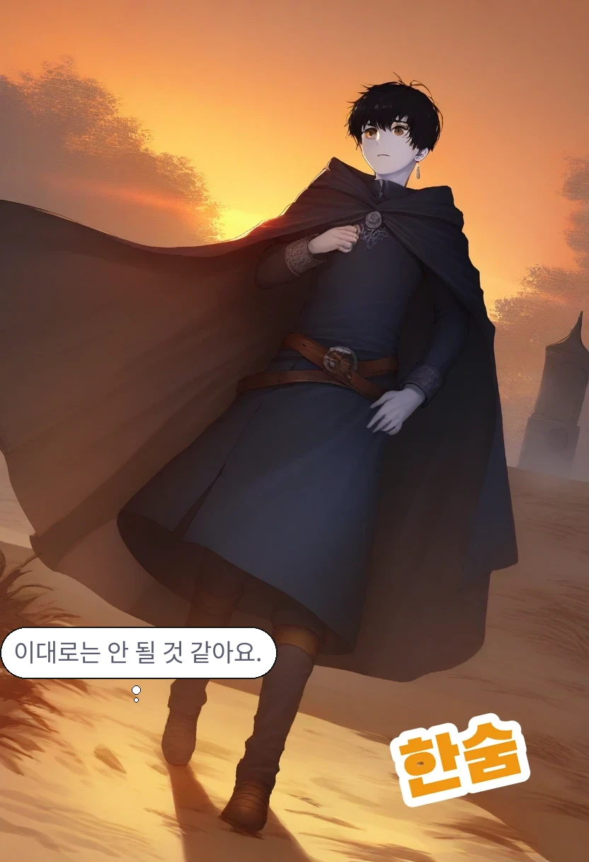 이한: 이대로는 안 될 것 같아요.