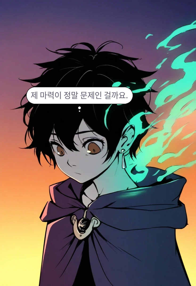 이한: 제 마력이 정말 문제인 걸까요.