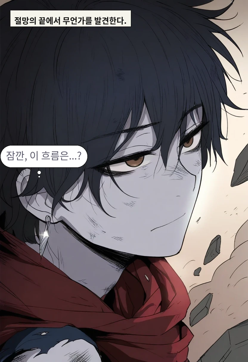 절망의 끝에서 무언가를 발견한다. / 이한: 잠깐, 이 흐름은...?