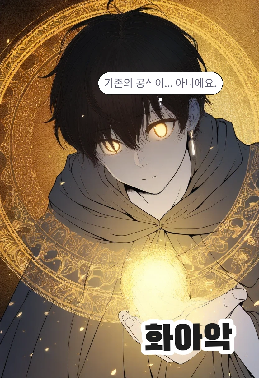 이한: 기존의 공식이... 아니에요.