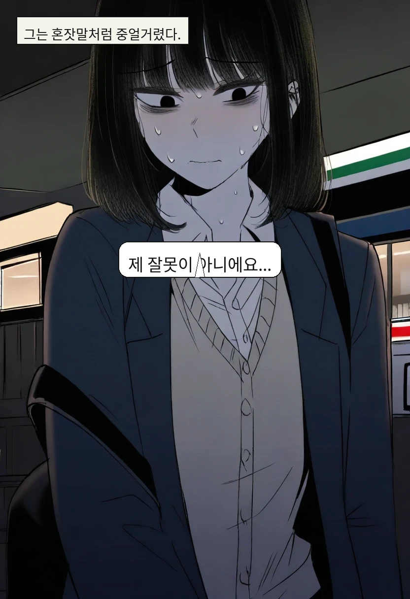 심야 편의점의 손님들 4화 22컷