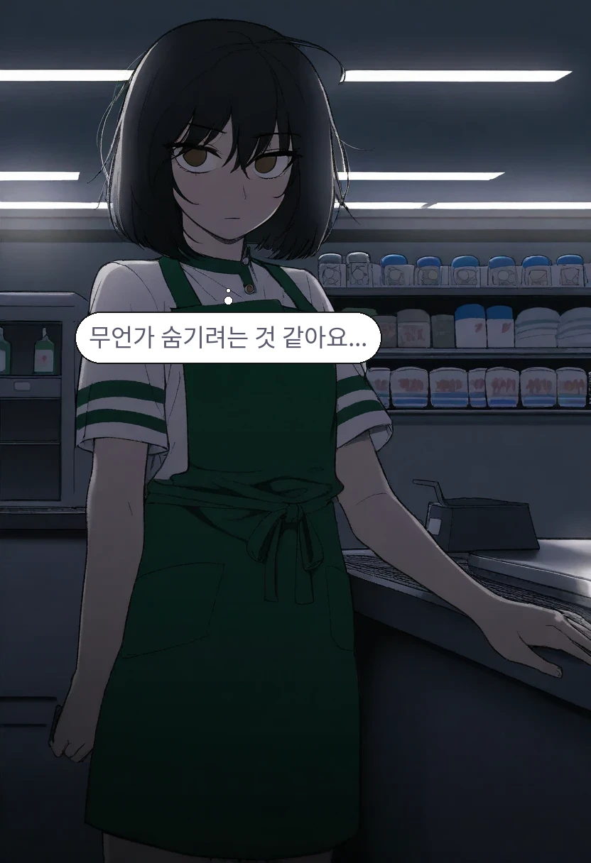 한가을: 무언가 숨기려는 것 같아요...