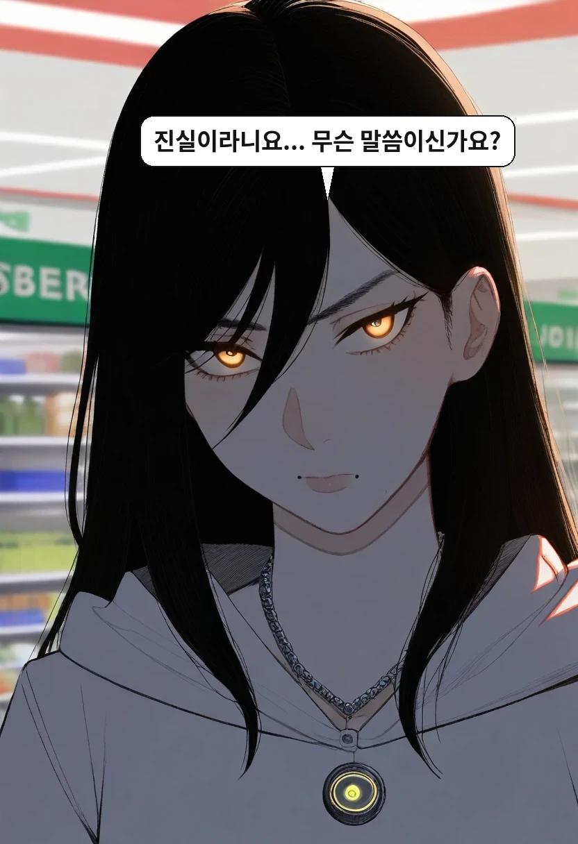 한지우: 진실이라니요... 무슨 말씀이신가요?