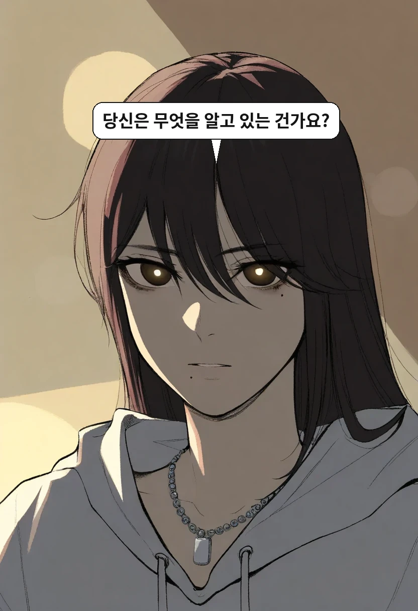 한지우: 당신은 무엇을 알고 있는 건가요?