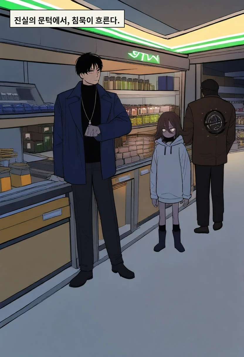 진실의 문턱에서, 침묵이 흐른다.