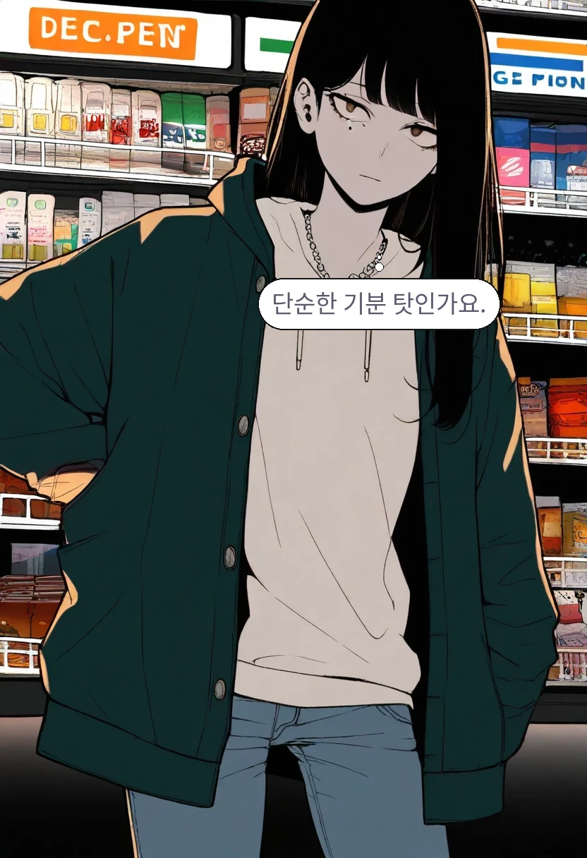 한지우: 단순한 기분 탓인가요.