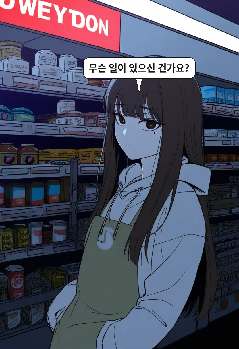 한지우: 무슨 일이 있으신 건가요?