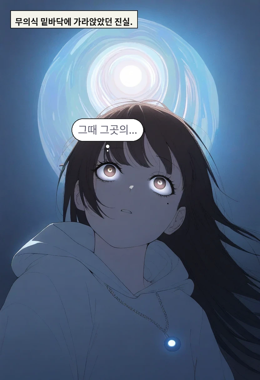 무의식 밑바닥에 가라앉았던 진실. / 한지우: 그때 그곳의...