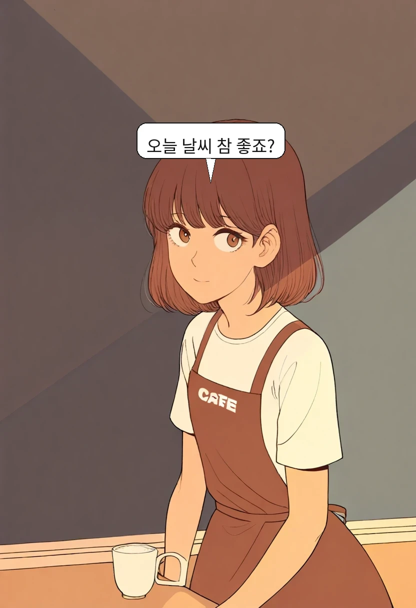 이서아의 하루 1화 10컷