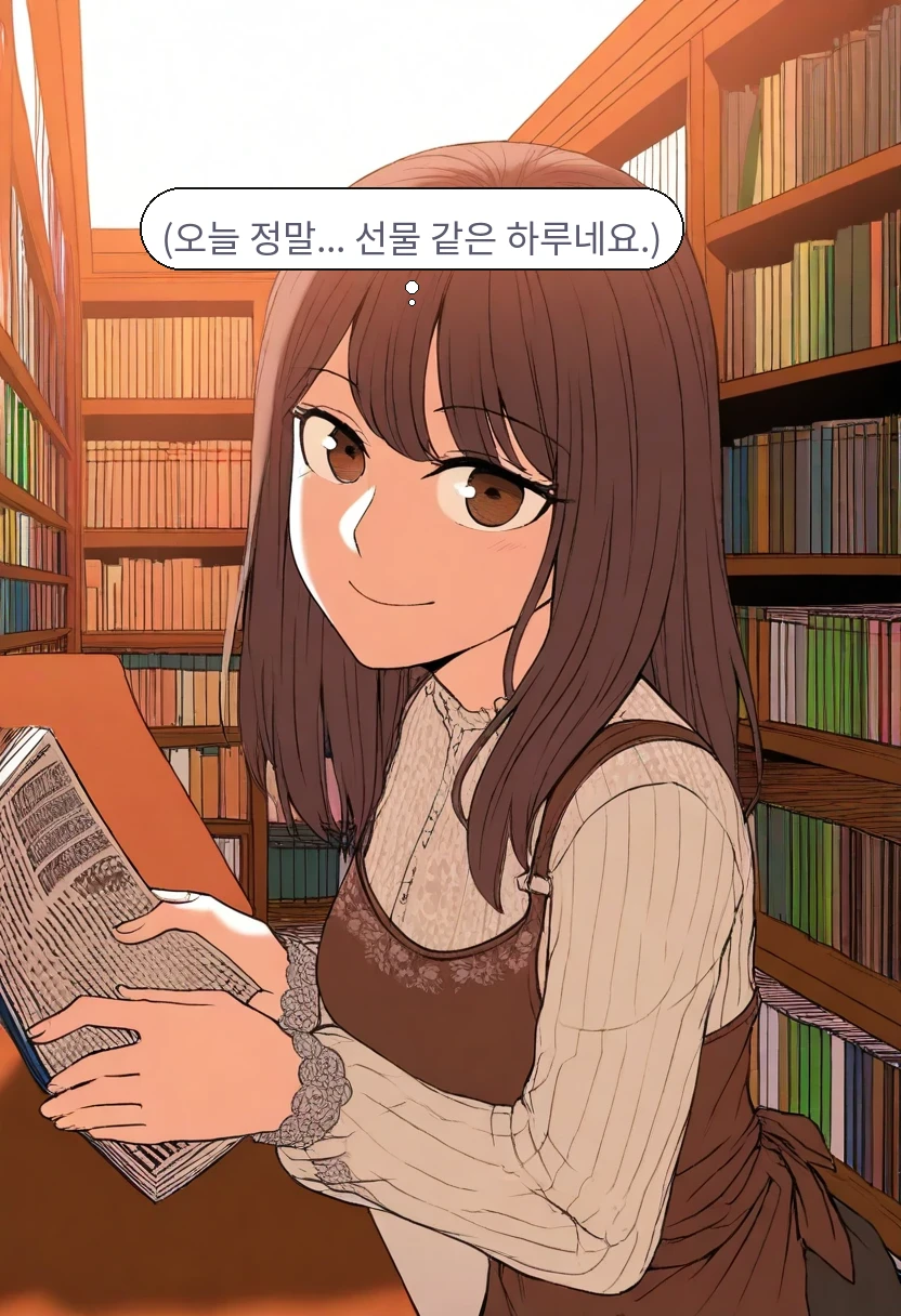이서아: (오늘 정말... 선물 같은 하루네요.)