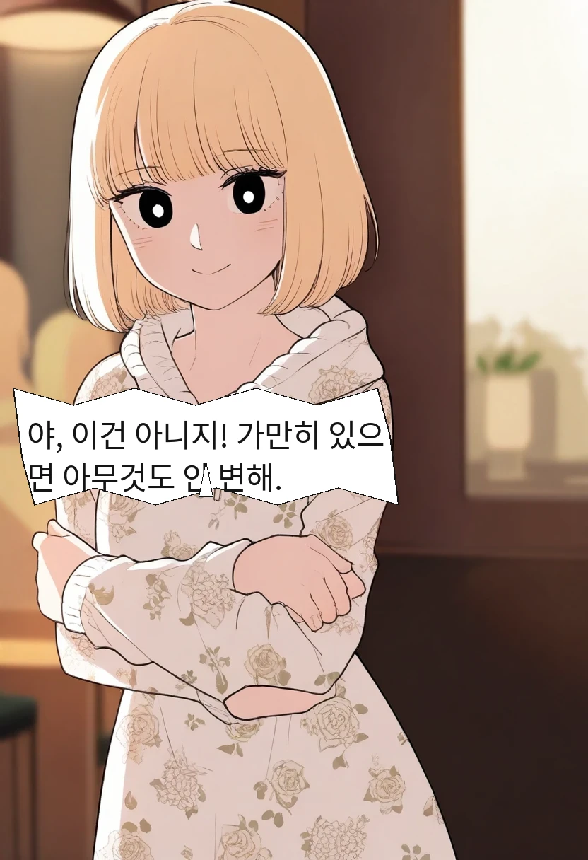 김지원: 야, 이건 아니지! 가만히 있으면 아무것도 안 변해.