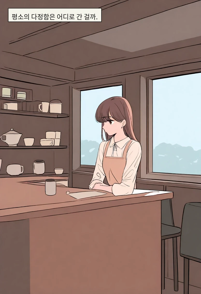 평소의 다정함은 어디로 간 걸까.