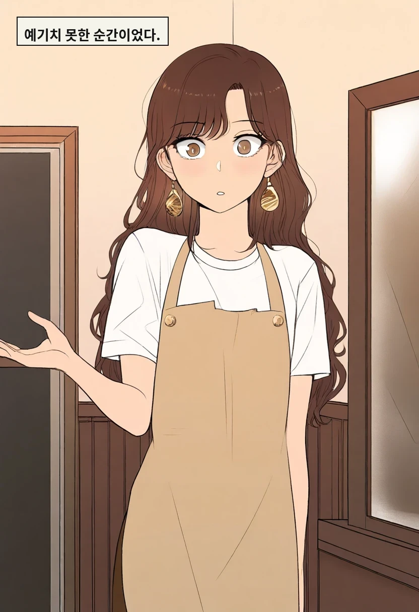 예기치 못한 순간이었다.