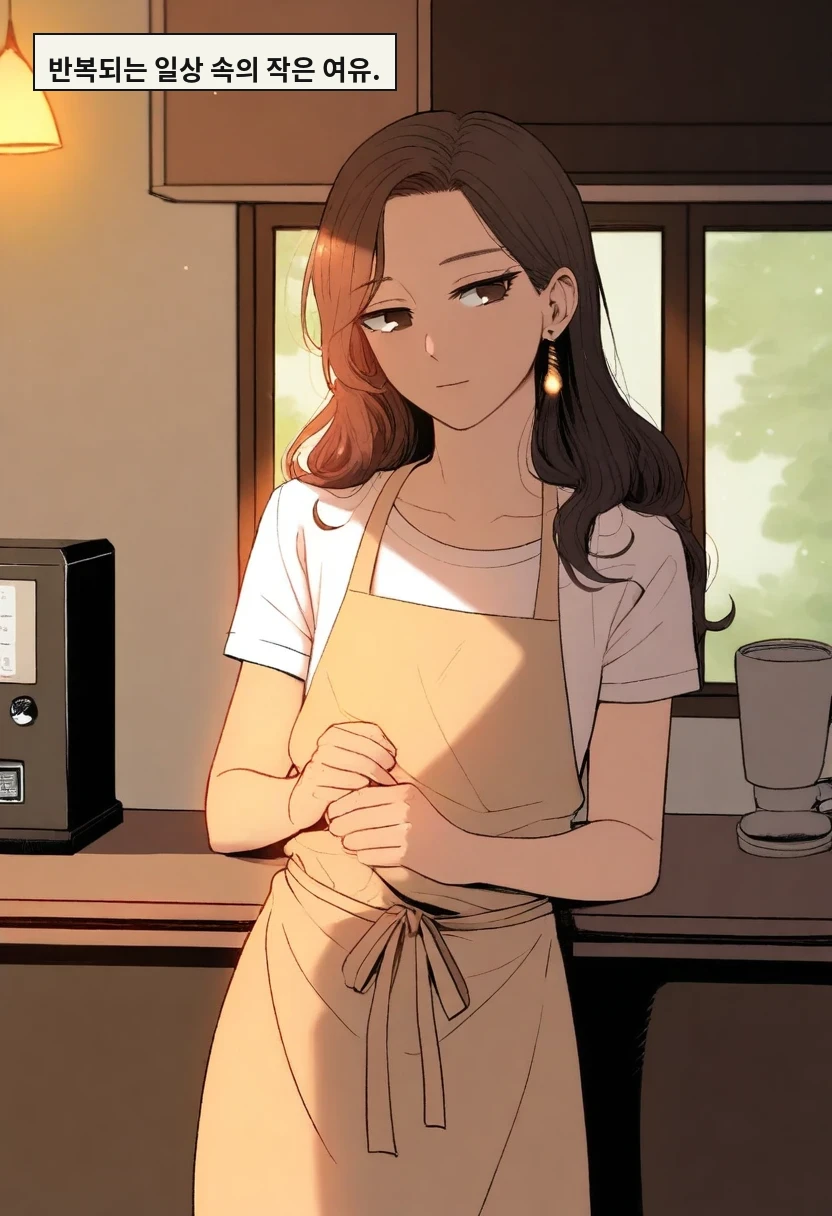 반복되는 일상 속의 작은 여유.