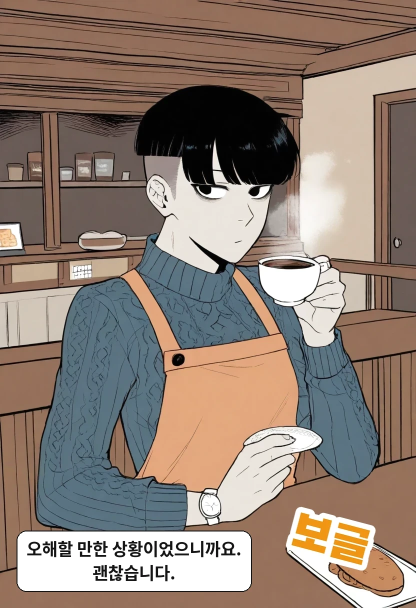 한민준: 오해할 만한 상황이었으니까요. 괜찮습니다.