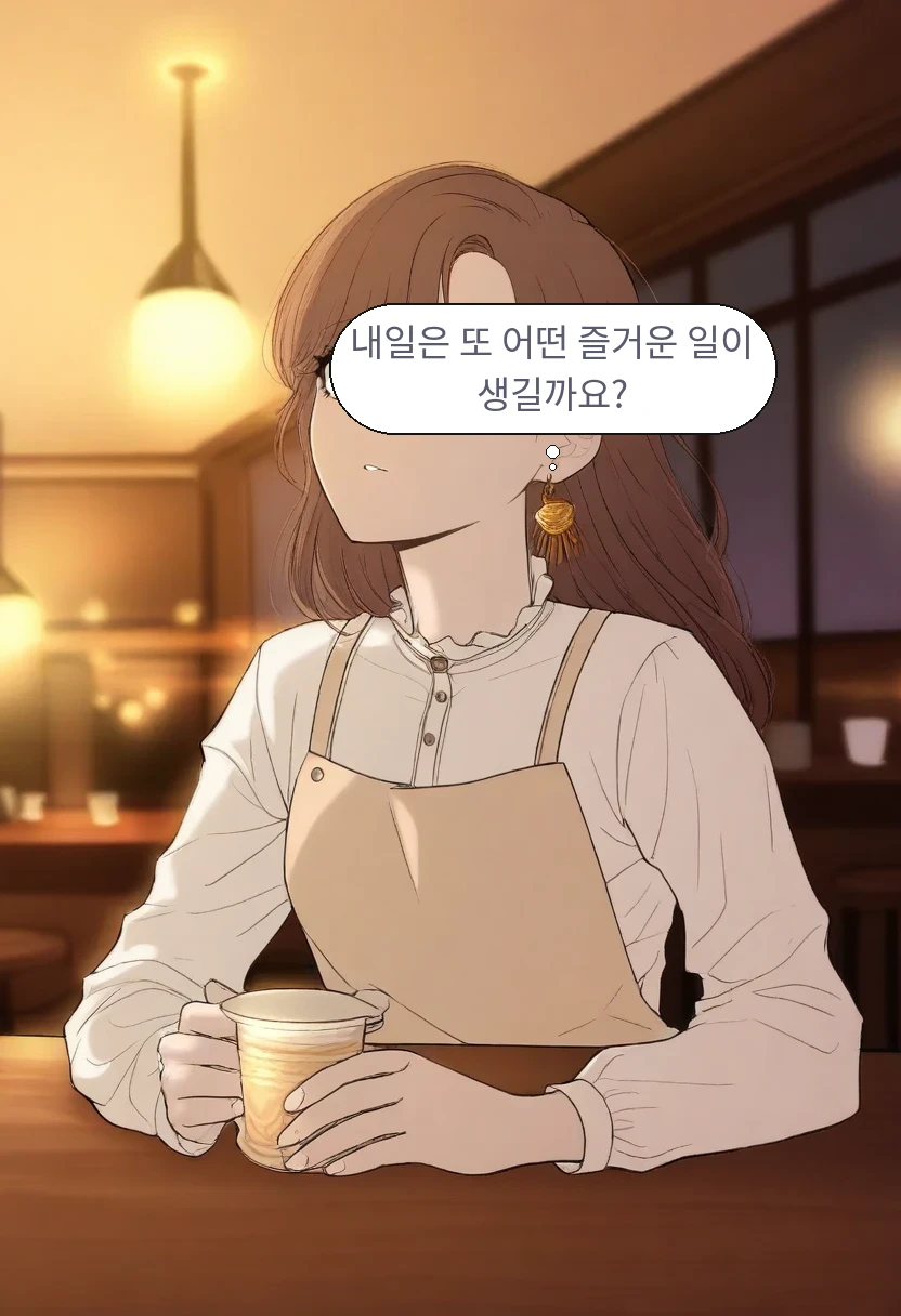 이서아: 내일은 또 어떤 즐거운 일이 생길까요?