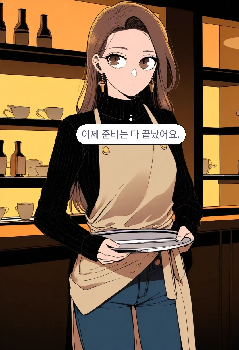 이서아: 이제 준비는 다 끝났어요.