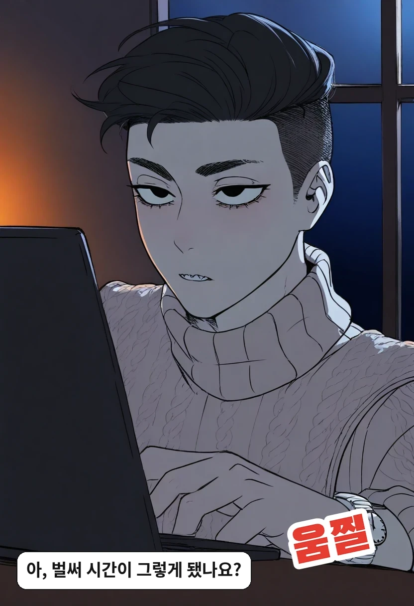 한민준: 아, 벌써 시간이 그렇게 됐나요?