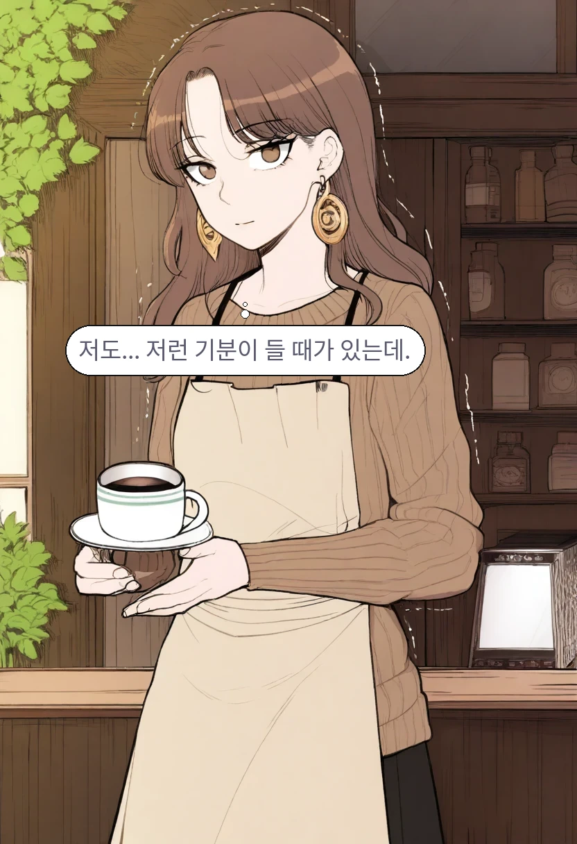 이서아: 저도... 저런 기분이 들 때가 있는데.